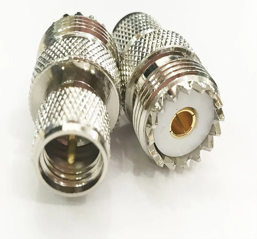 10 шт. UHF SO239 женский разъем для мини UHF штекер RF коаксиальный адаптер разъем