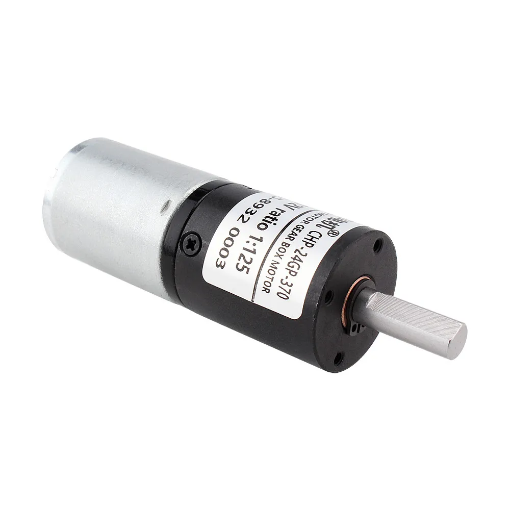 

6V12V24V 24GP-370 Permanent Magnet Micro DC Planetary Gear Motor For Intelligent Robot/Curtain/Balance/Manipulator/DIY Model
