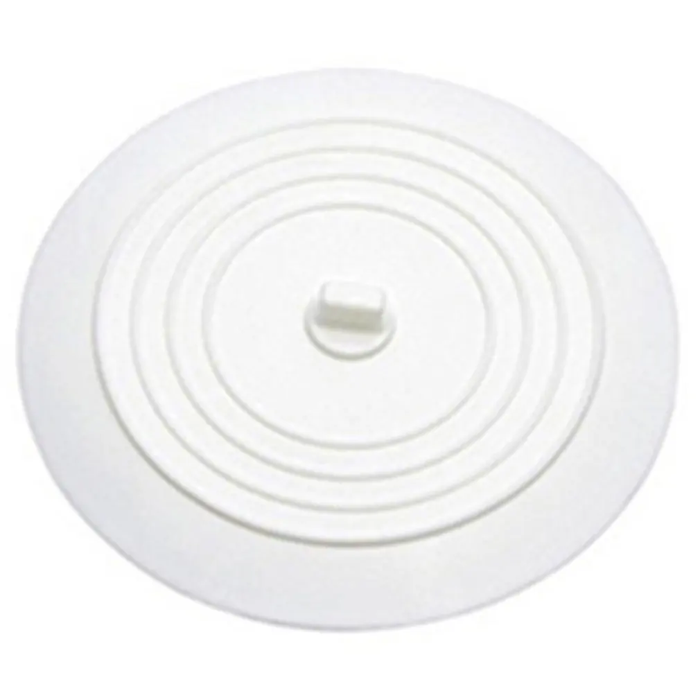 

Leakage-proof Water Stopper Basin Sink Hair Catcher Round Silicone Flat Cover Kitchen Drain Plug Universal