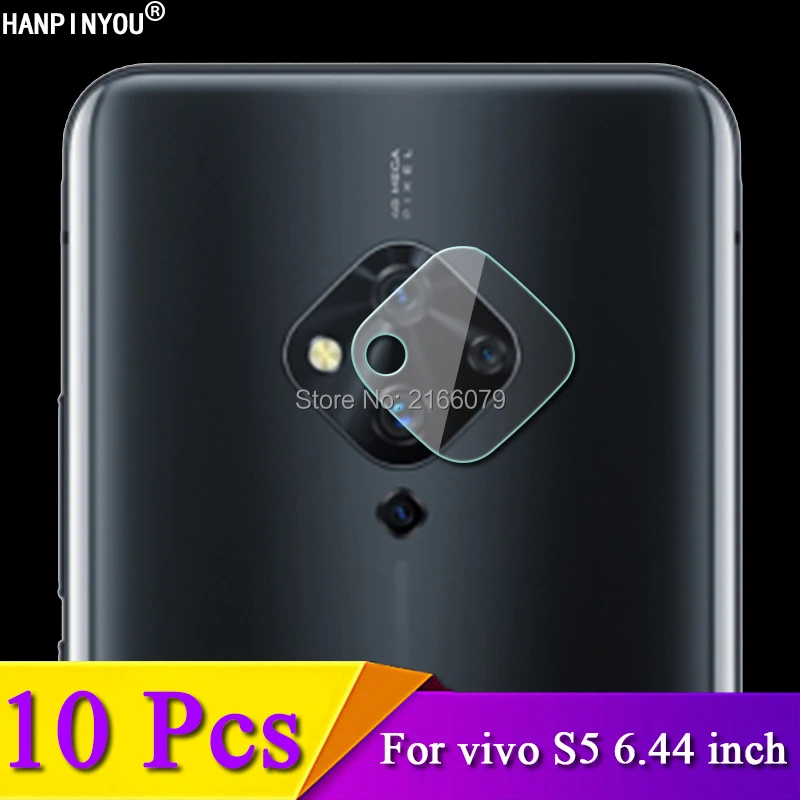 10 шт./партия для vivo S5 S 5 6,4" Прозрачная задняя камера защитная крышка для объектива Мягкий закаленное защитный из стеклянной пленки