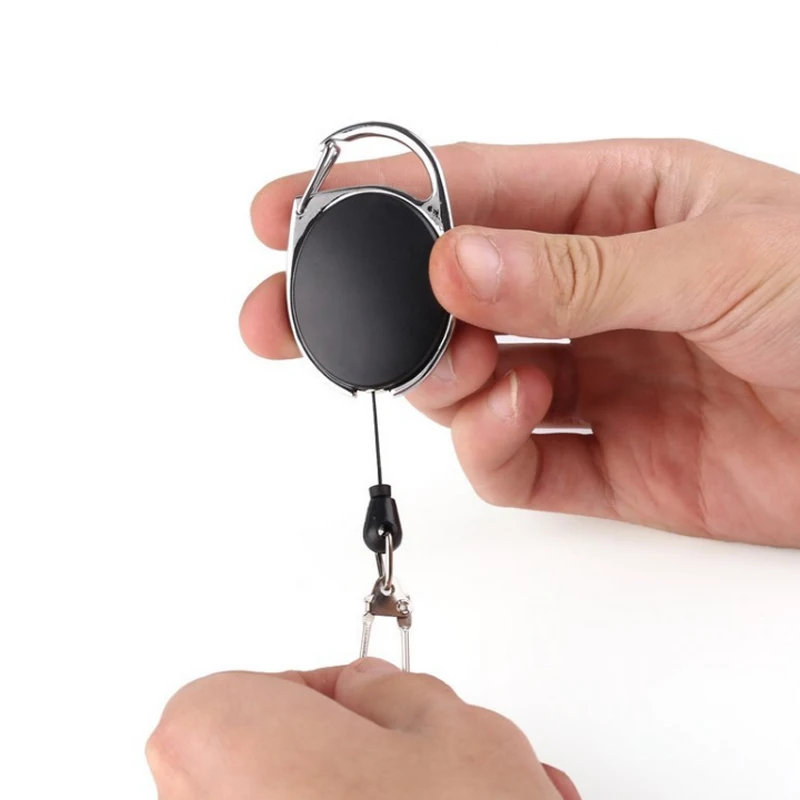 Wire-Rope-Camping-Telescopic-Burglar-Chain-Key-Holder-Tactical-Keychain-Outdoor-key-Ring-Return-Retractable (3)