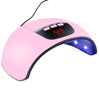 

54w UV Lamp Led Nail Dryer Manicure Salon Gel Dryer Nice Nail Light Therapy Machine Dual Light Source Quick-drying Nail Lamp