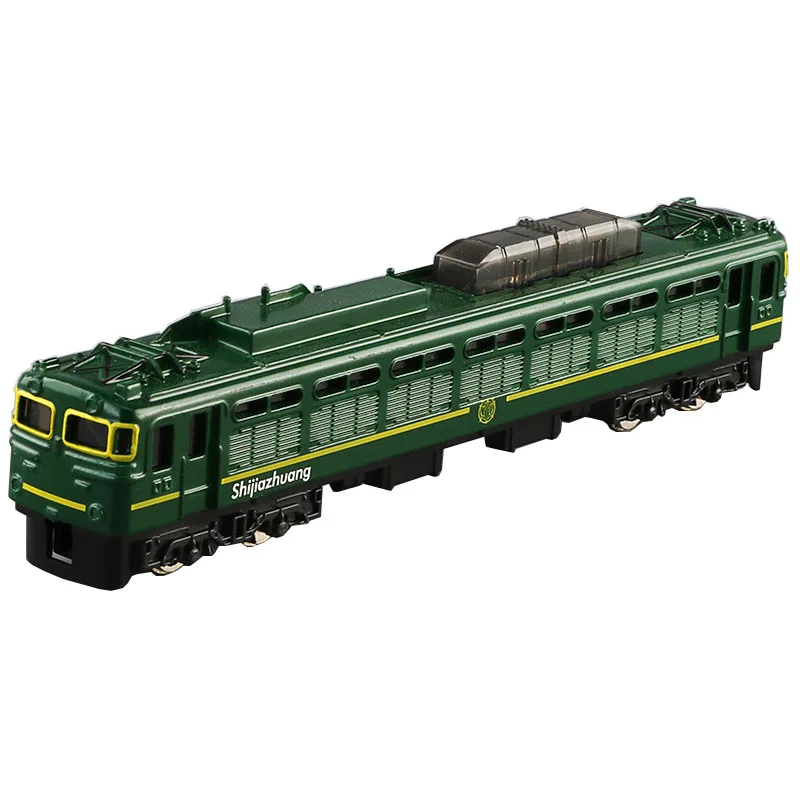 Mini Alloy Retro Classic Train Toy Diecast Trains High-speed Rail Model Figure Toys for Children Gifts Collections