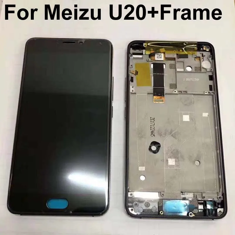 ЖК-экран+ сенсорная панель дигитайзер с рамкой для Meizu U20 для Meizu U20 U680A U685C U685M U685Q+ Инструменты