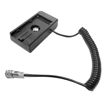 

Battery Plate DSLR Ultralight Multipurpose V-Mount Photography Power Supply Adapter Portable Video Light With Cable For BMPCC 4K