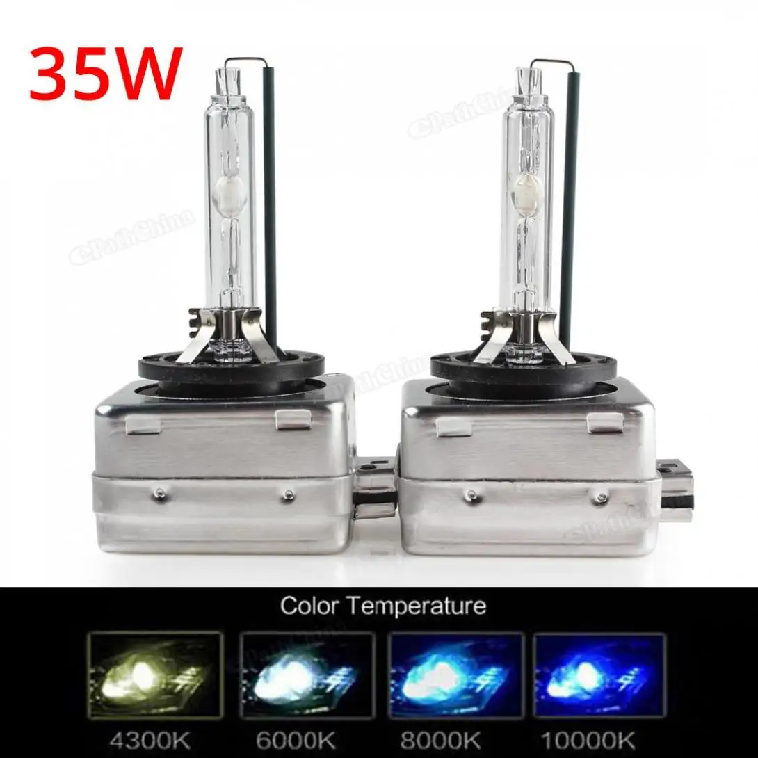 D3s / D3c 2pcs 35w Hidxenon Headlight 12v Car Headlight Bulb Replacement Lamp Colors 4300k
