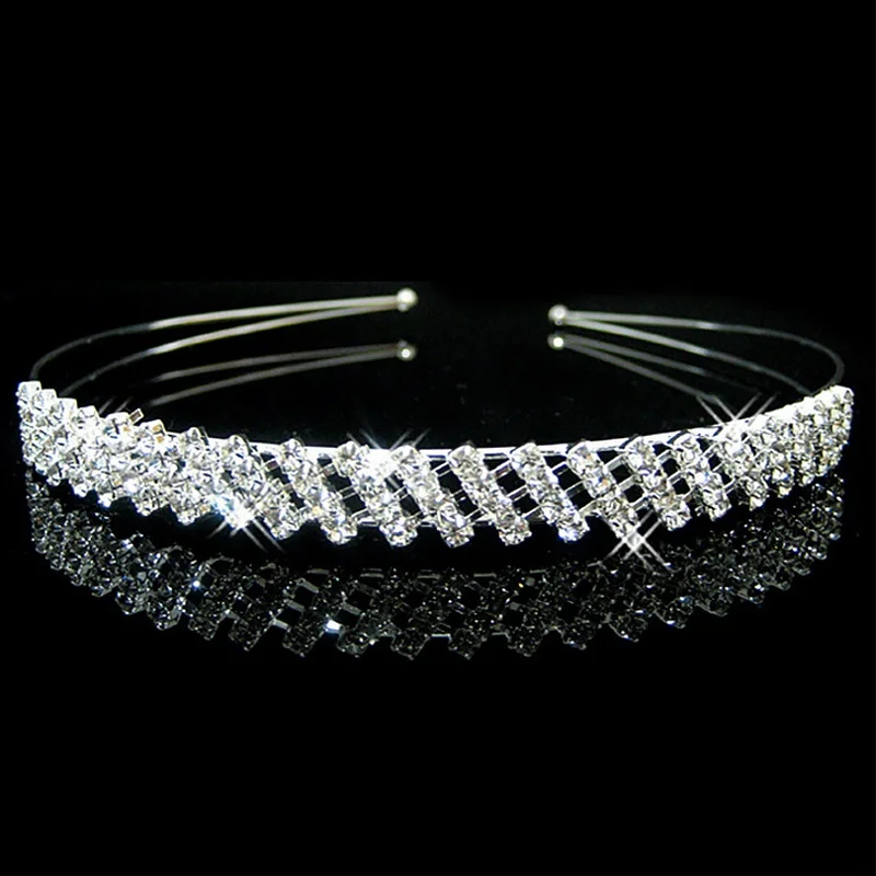 05 1 шт. Мода жемчуг свадебный ободок для невесты тиары, заколки Тиара Hairwear Женская Хрустальная повязка на голову аксессуары - Окраска металла: 05