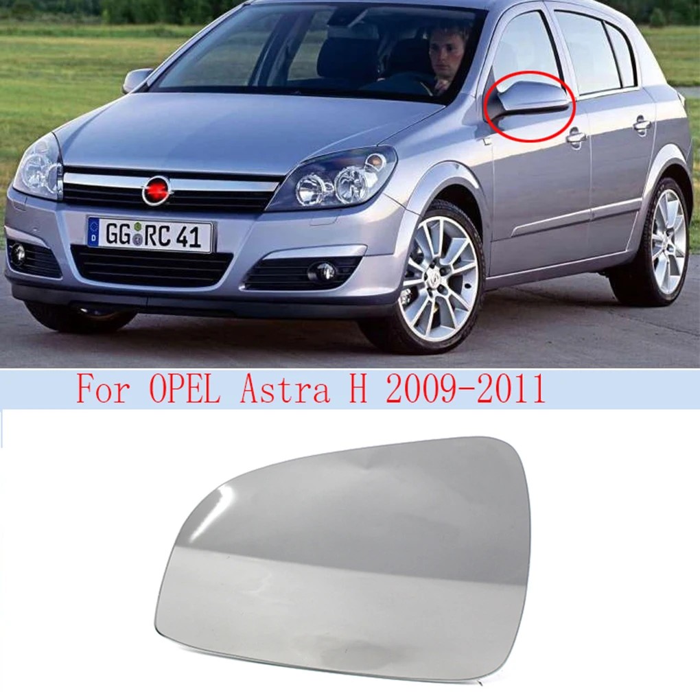 New Right Side Rearview Mirror Wing Mirror with Heated Function Replacement for Astra H 2009-2011