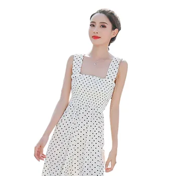 

Polka dots printed women jumpsuit stylish casual playsuits short jumpsuit Print Tank Romper AA104