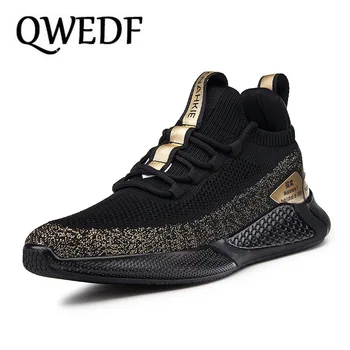 

Fashion Men Sneakers Breathable Casual No-slip Men Vulcanize Shoes Male Mesh Lace up Wear-resistant Shoes tenis masculino X13-42