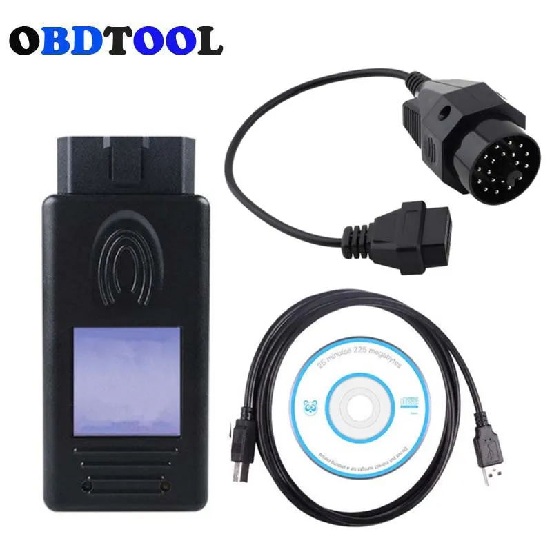 BMW 스캐너용 OBD2 코드 리더, BMW 1.4 V1.4.0 플러스, 20 핀-16 핀 케이블 자동 진단 인터페이스, 1.4.0 잠금 해제 버전, 신제품