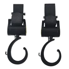 Крюк для коляски-2 упаковки многофункциональных Крючков-вешалок для детских сумок для подгузников отличный стеллаж для хранения аксессуаров для прогулок или покупок