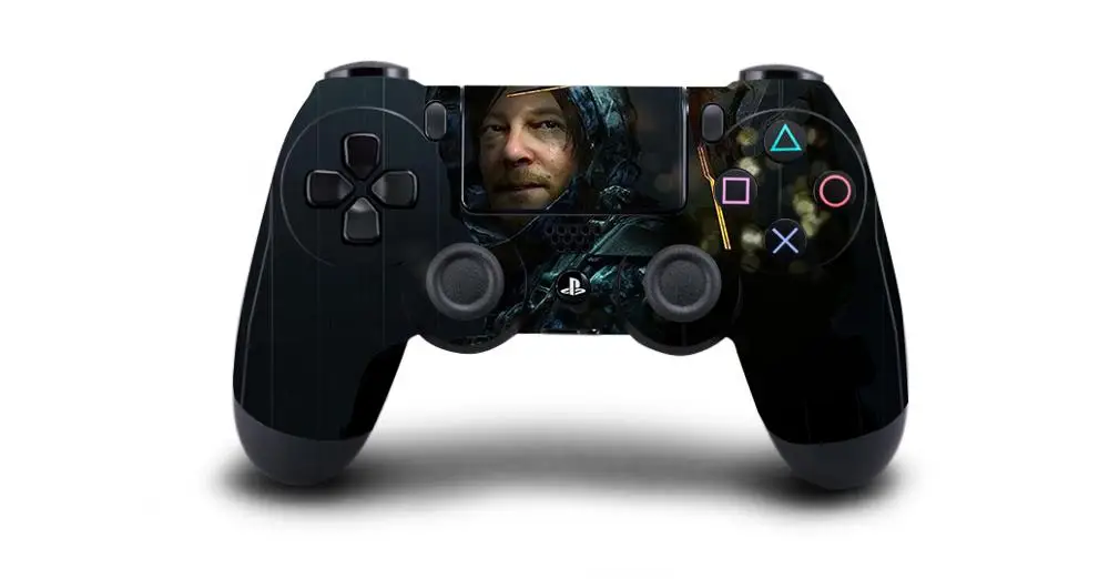 Черный Наклейка на защитную крышку для PS4 контроллера для Playstation 4 Pro Slim Decal Skins sticker s - Цвет: Черный