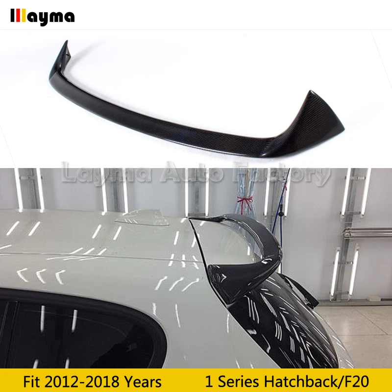 

AC style Carbon fiber Roof wing spoiler For BMW 1 Series Hatchback F20 116i 120i 125i 135i 140i 2012 - 2018 car roof spoiler