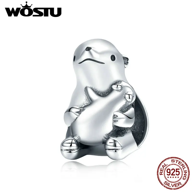 WOSTU полярный медведь бусы 925 пробы серебро 2020 Новый Полар флиса Одежда для мамы и