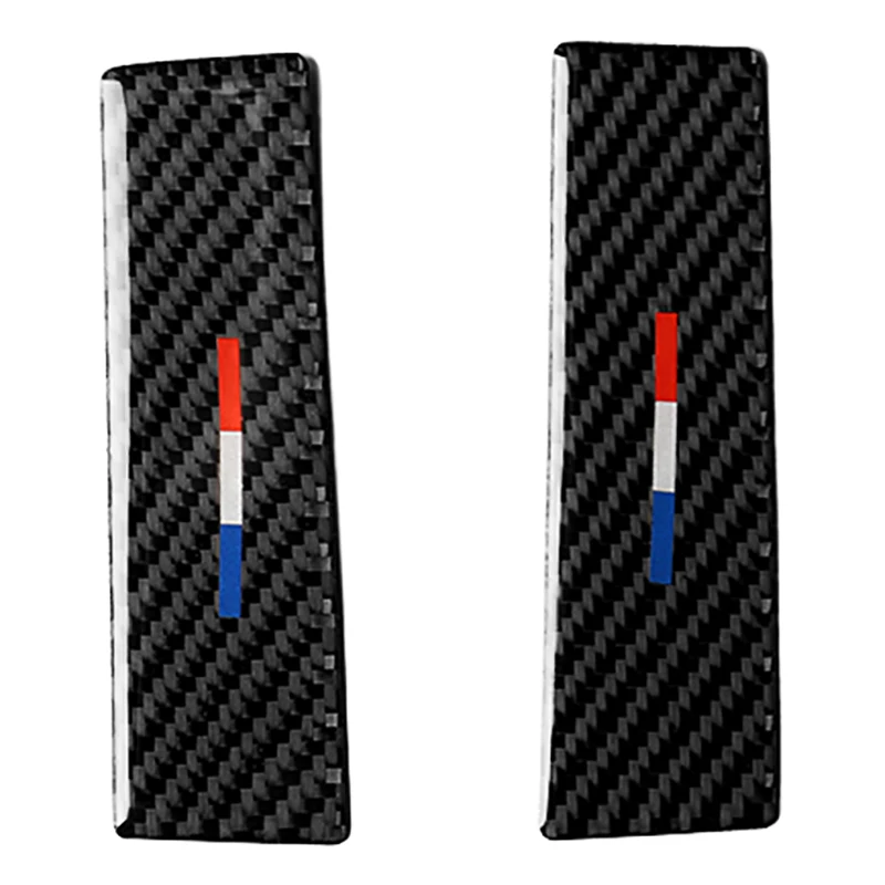 

Carbon Fiber Central Control Air Conditioning CD Panel Cover Trim for ford Mustang 2015-2017 Car Styling