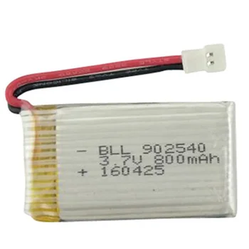 

3.7V 800Mah 902540 Lipo Battery 30C For Syma X5C X5Sc X5Sw X5Hw X5Uw Cx-30 Tianke M68 Rc Quadcopter 3.7V Battery