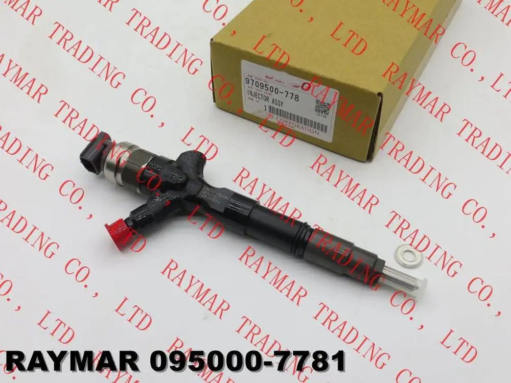 

Genuine diesel common rail fuel injector 09500-7780, 095000-7781 for 23670-30280, 23670-39315, 23670-39316