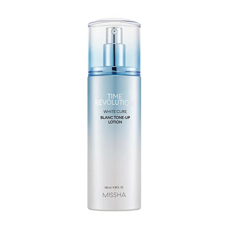 

MISSHA Time Revolution White Cure Blanc Tone-Up Lotion 130ml Moisturizing Whitening Lotion Firming Face Serum Korea Cosmetics