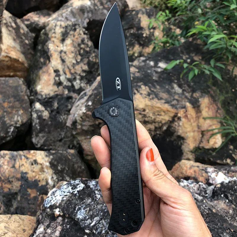 ZT, 0804, шариковый подшипник, складной нож, сталь, G10, титановая ручка, 204 P, тактический нож, для выживания, для улицы, складной
