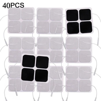 

Self Adhesive Replacement Fabric Physical Therapy Reusable Patches Electrode Pads for Muscle Stimulator Electric Digital Machine