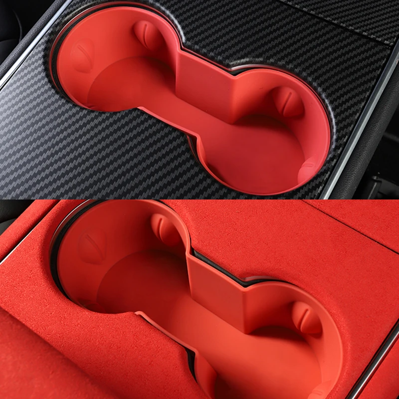 Tesla Anti-shake Silicone Water Cup Holder | Tesla Model 3