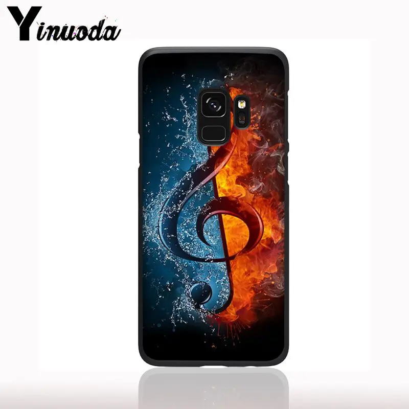 Yinuoda ddj dj music 2 Обложка с рисунком стильная мягкая оболочка для телефона чехол для Galaxy S6 edge plus s7 edge s8 plus s9 plus - Цвет: A10