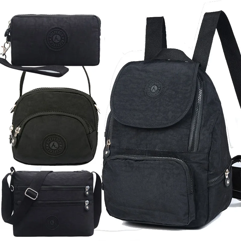ACEPERCH Women Original School Backpack For Teenage Girl Mochila Feminina Escolar Female Monkey Backpack Nylon Waterproof Bag 4