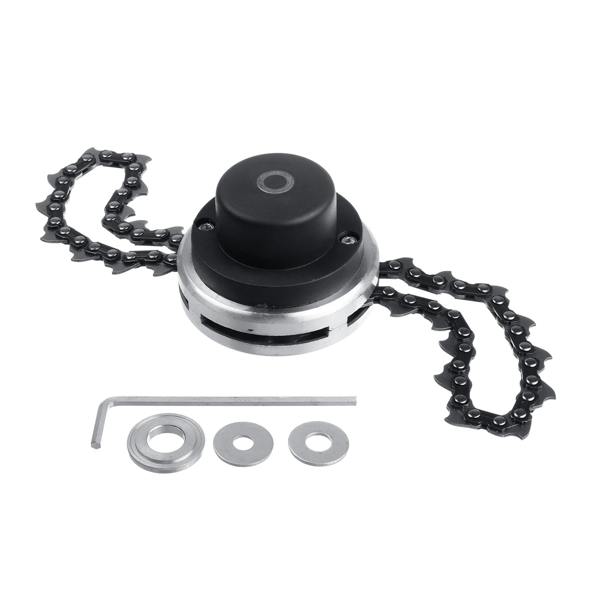 Black Grass Trimmer Газонокосилка кисть для цепи B3 ножницы для обрезки цепей цепь триммер для травы головка для садовая газонокосилка части для триммера садовые инструменты - Цвет: Black Grass Trimmer