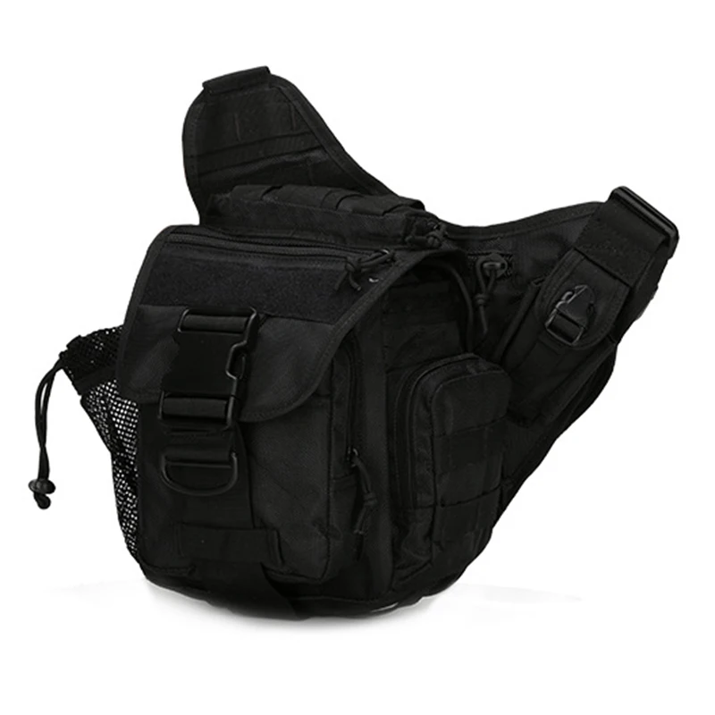 

Outdoor Multi-pockets Shoulder Bag Camping Hiking Camouflage Chest Pack Pouch Scratch/cold/high temperature-resistant Chest Bag