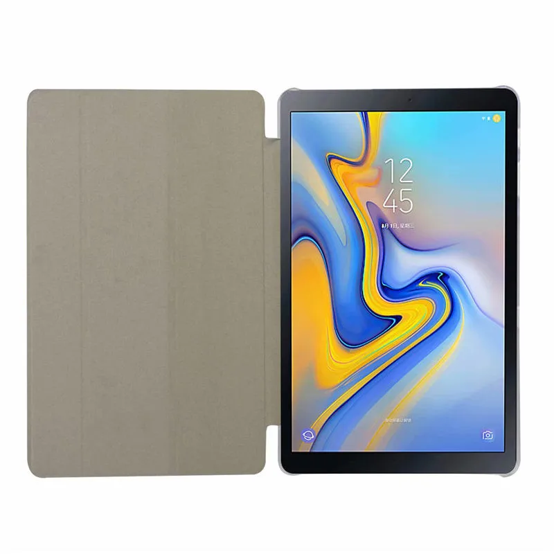 2018 новый тонкий легкий Шелковый кожаный чехол для Samsung Galaxy Tab A 10 5 T595 T597 SM T590