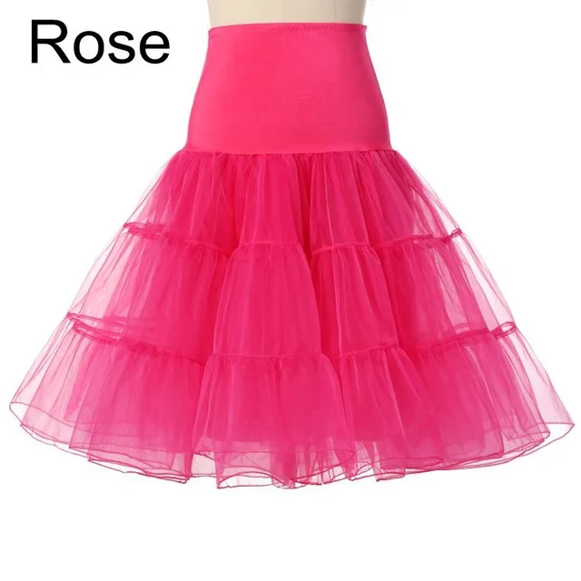 bbonlinedress Dames Korte Vintage Onderrok Ballet Bubble-rok jaren 50 Puffy Tutu