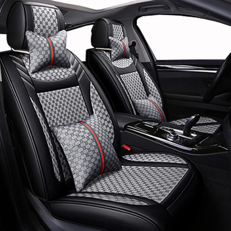 

universal car seat covers for Audi all models A7 S6 A5 A1 Q5 A3 S8 A4 A6 Q3 SQ5 Q7 S7 auto styling car accessories car covers