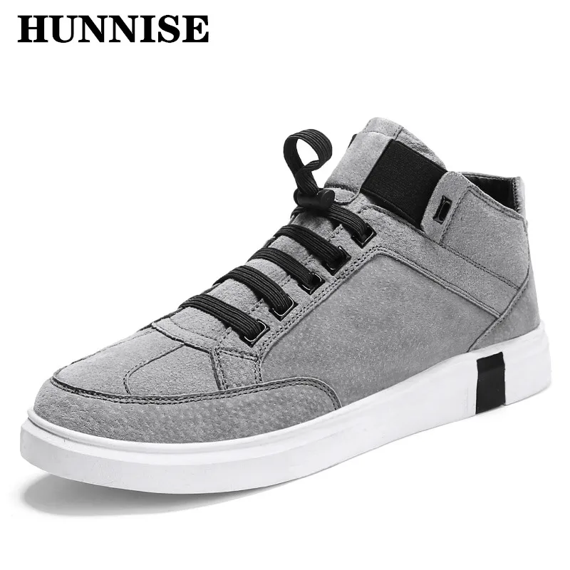 HUNNISE/мужские повседневные кроссовки модная холстовая Мужская обувь Лучший выбор