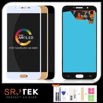 

Warranty 5.7" Super AMOLED Display for SAMSUNG Galaxy A8 LCD Display A8000 A800 A800F Touch Screen Digitizer Replacement