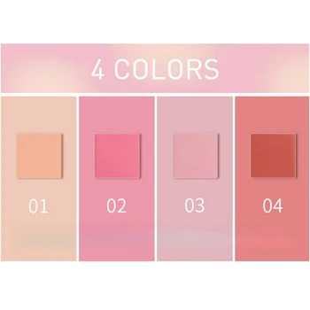 

4 color Blush Palette Rouge face blusher makeup Blush Powder Pallete New 2020