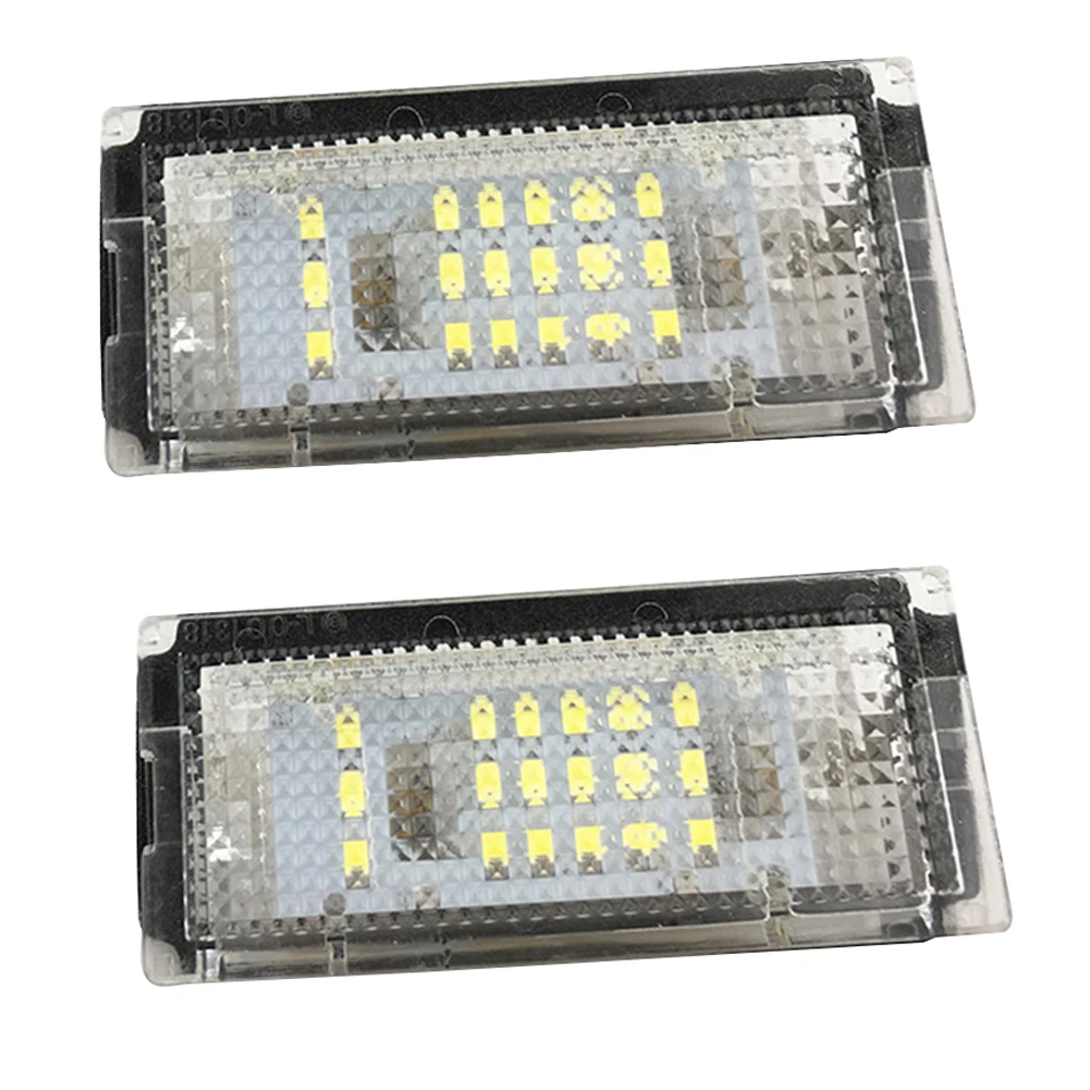 Car License Plate Light White 18 Smd For Bmw E46 4d 1998 1999 2000 2001