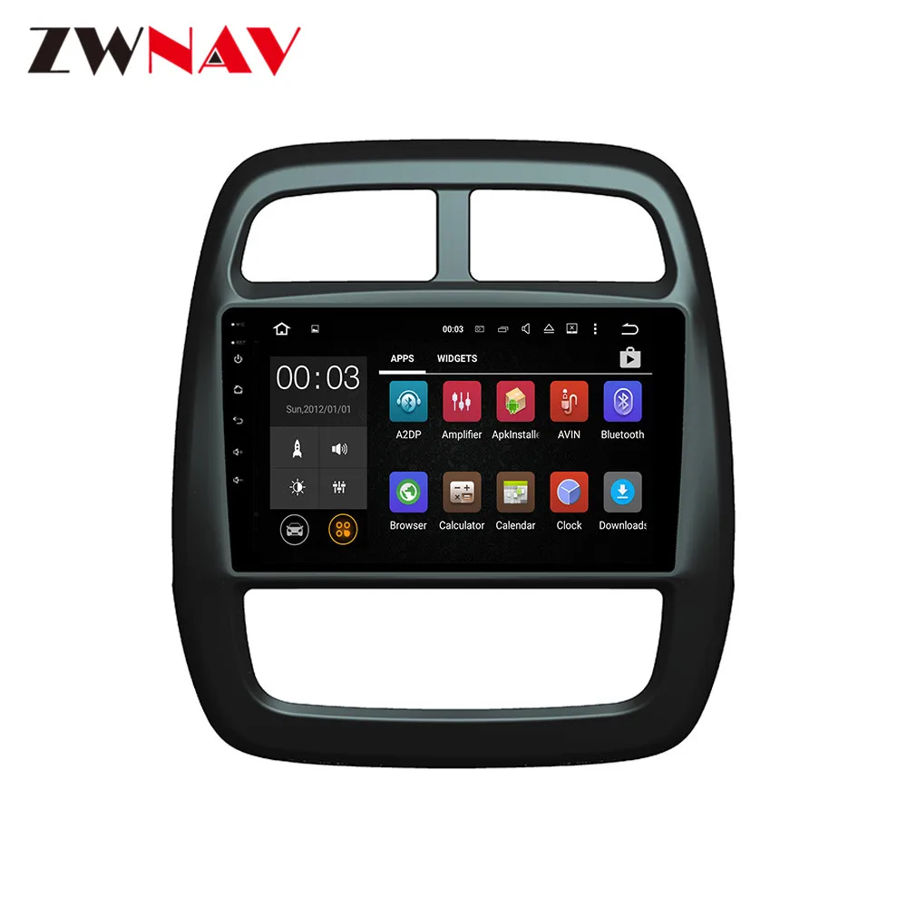 DSP Android 9,0 Автомобильный gps навигатор Автомобильный без DVD плеер для Renault Kwid+ Авто AC стерео радиоплеер магнитофон головное устройство