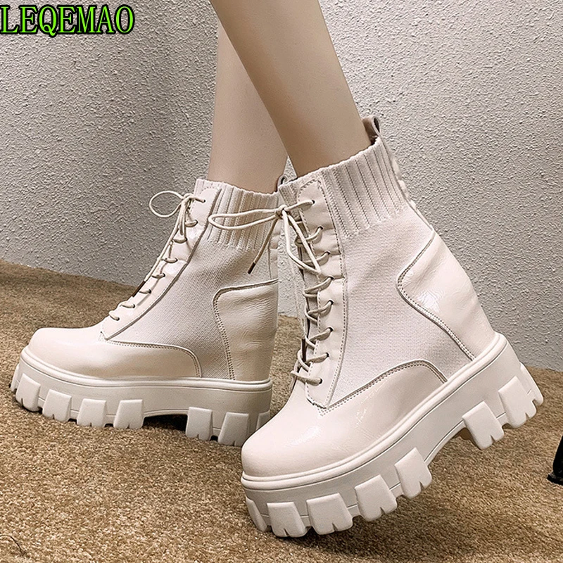 Женская обувь ботильоны женские короткие эластичные ботинки на очень высоком