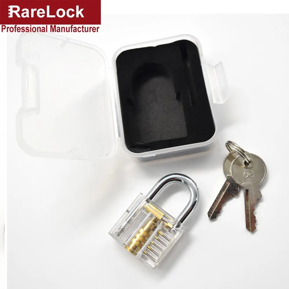 Rarelock Locksmith Lock Pick Tools Set Transparent Visible Pick - Ruční nářadí - Fotografie 2
