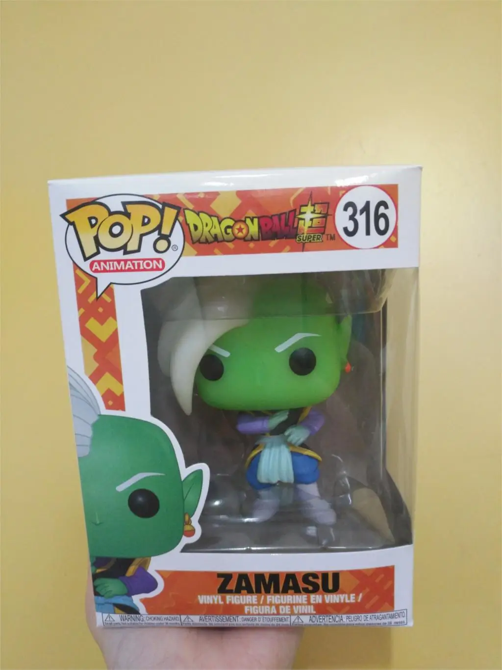 Funko Pop аниме Dragon Ball Z персонаж 10 см Милая виниловая Модель Куклы Фигурки игрушки - Цвет: 316 with box