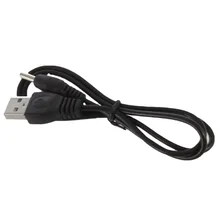 

80cm USB 2 0 Type Male 3 5mm DC Power Plug Barrel Connector 5V Cable Black Wholesale