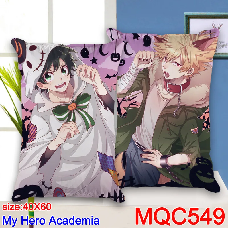 DIOCOS Anime Boku No My Hero Academia Pillow 40x60cm Bedding Cushion Todoroki Shoto Izuku Midoriya Plush Toy Christmas Gift (19)