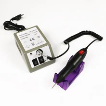 Профессиональный электрический акриловый пилочка для ногтей, набор сверл для маникюра, EU US Plug, высокое качество