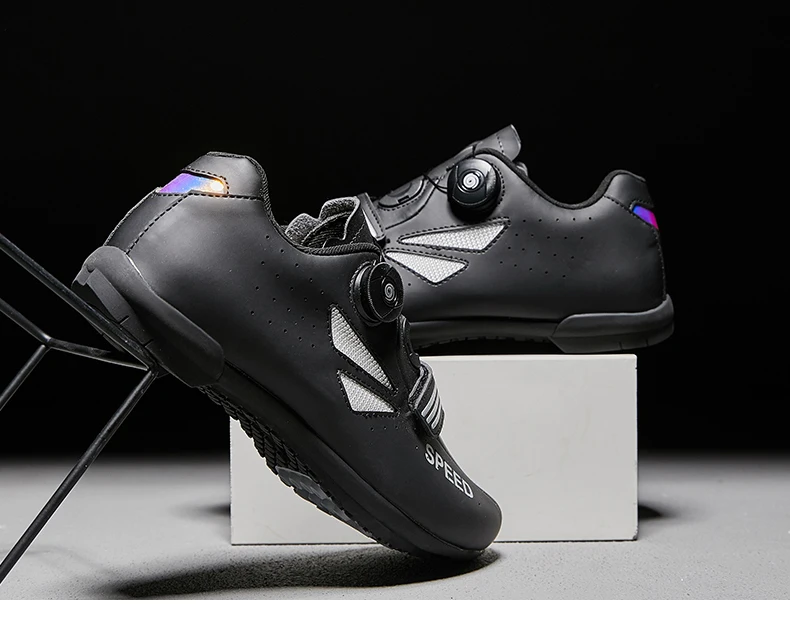 Road Cycling Shoes Sapatilha Ciclismo Bike Men Non-Locking Racing Breathable Ultralight Professional Bicycle Sneakers Women