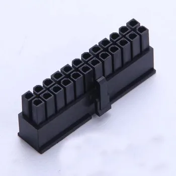 

10pcs/lot PC Computer DIY 4.2mm pitch 24Pin 24P ATX Mainboard Motherboard Connector Plug Jack