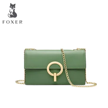 

FOXER Women leather shoulder crossbody bags for women luxury handbags women bags designer bags famous brand women bags 2020 new