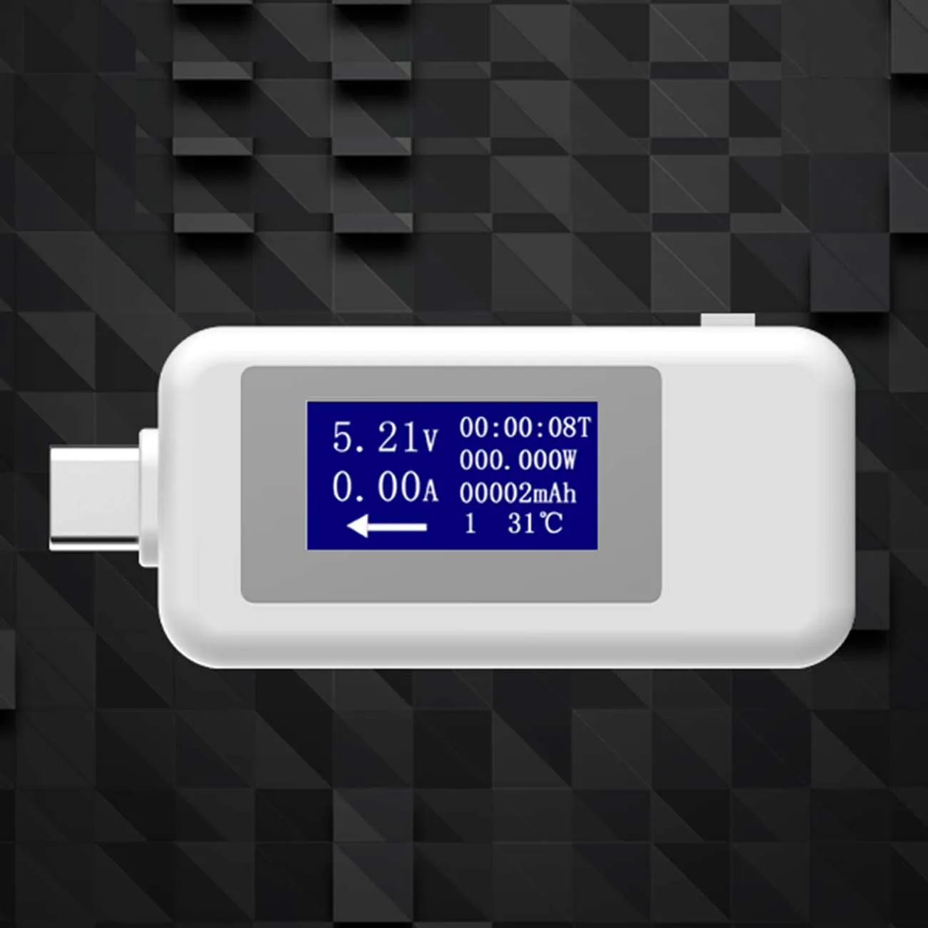 KWS-1802C Многофункциональный USB тестер тип-c зарядное устройство детектор цифровой вольтметр Амперметр измерители напряжения