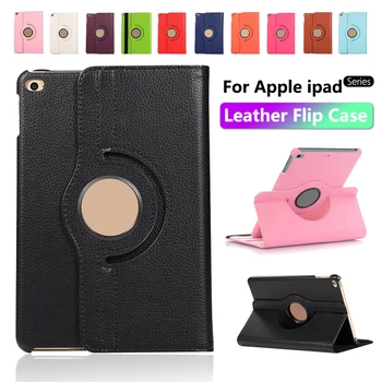 

For iPad Air 2 Air 1 Case Cover for iPad 9.7 2018 2017 Case 5 6 5th 6th Generation Funda 360 Degree Rotating Leather Case