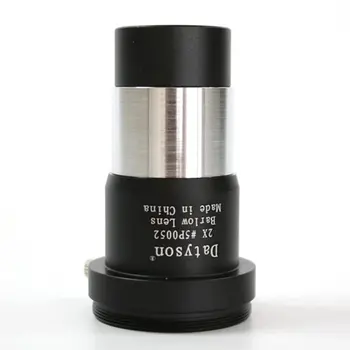 

5P0052 1.25 inch 2X barlow eyepiece astronomical telescope telescopio night vision eyepiece not monocular Lens